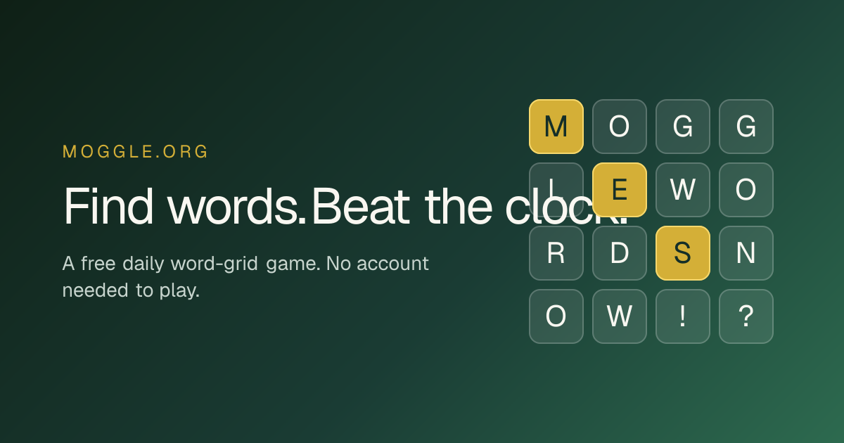 Free Online Daily Word Game